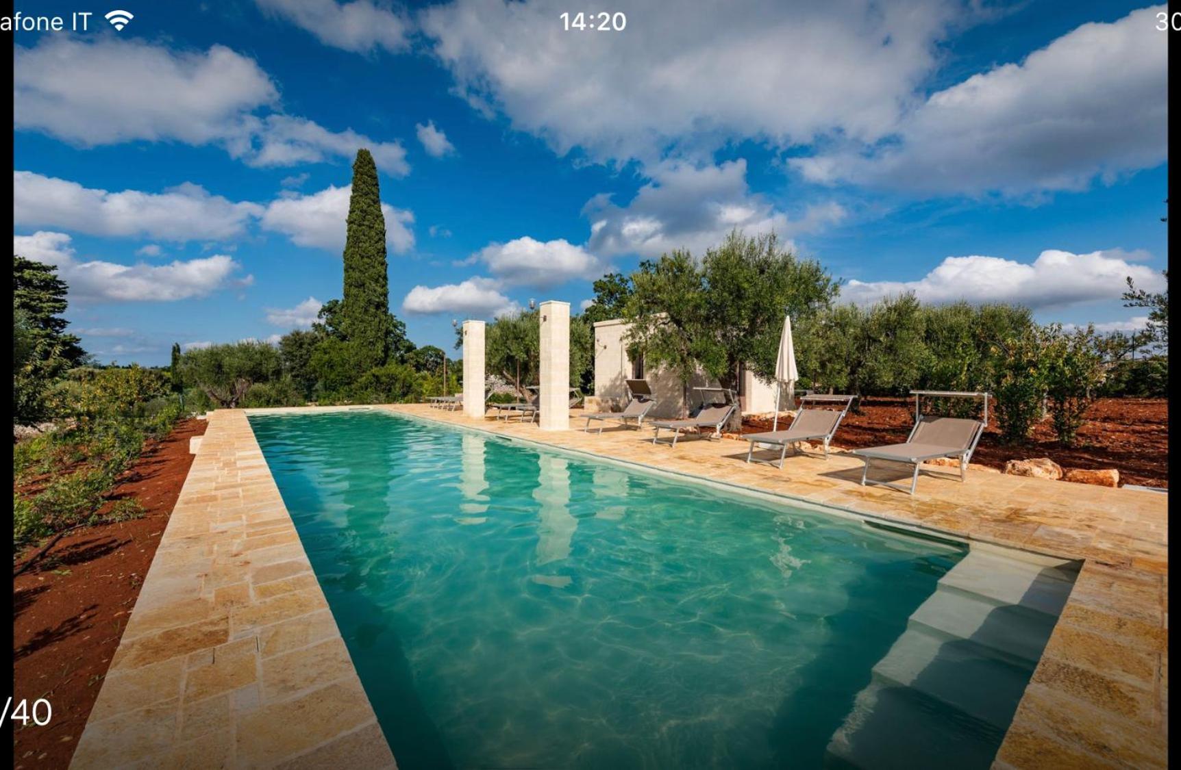 Vila Il Pero Monopoli Exteriér fotografie